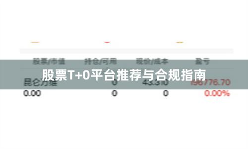 股票T+0平台推荐与合规指南