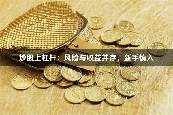 炒股上杠杆：风险与收益并存，新手慎入